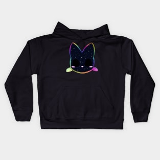 galaxy cat Kids Hoodie